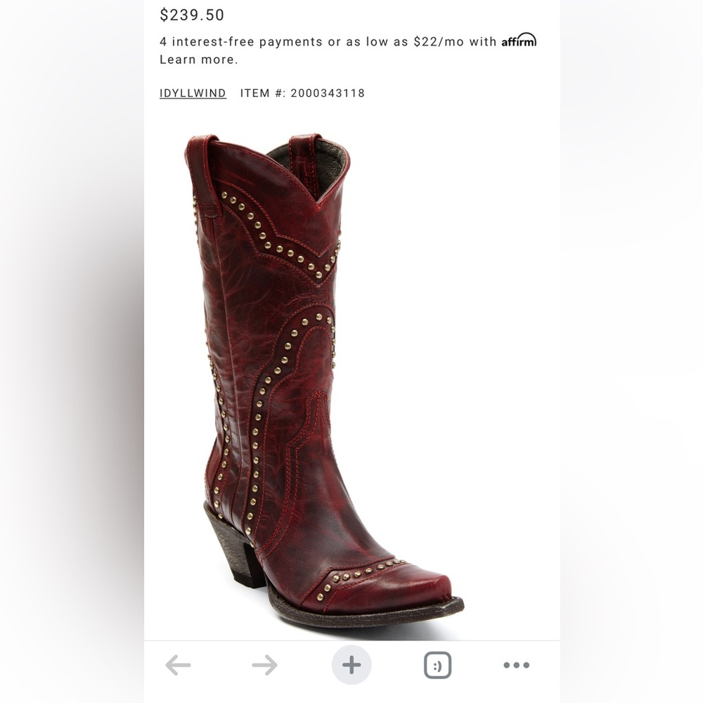 Idyllwind Boots